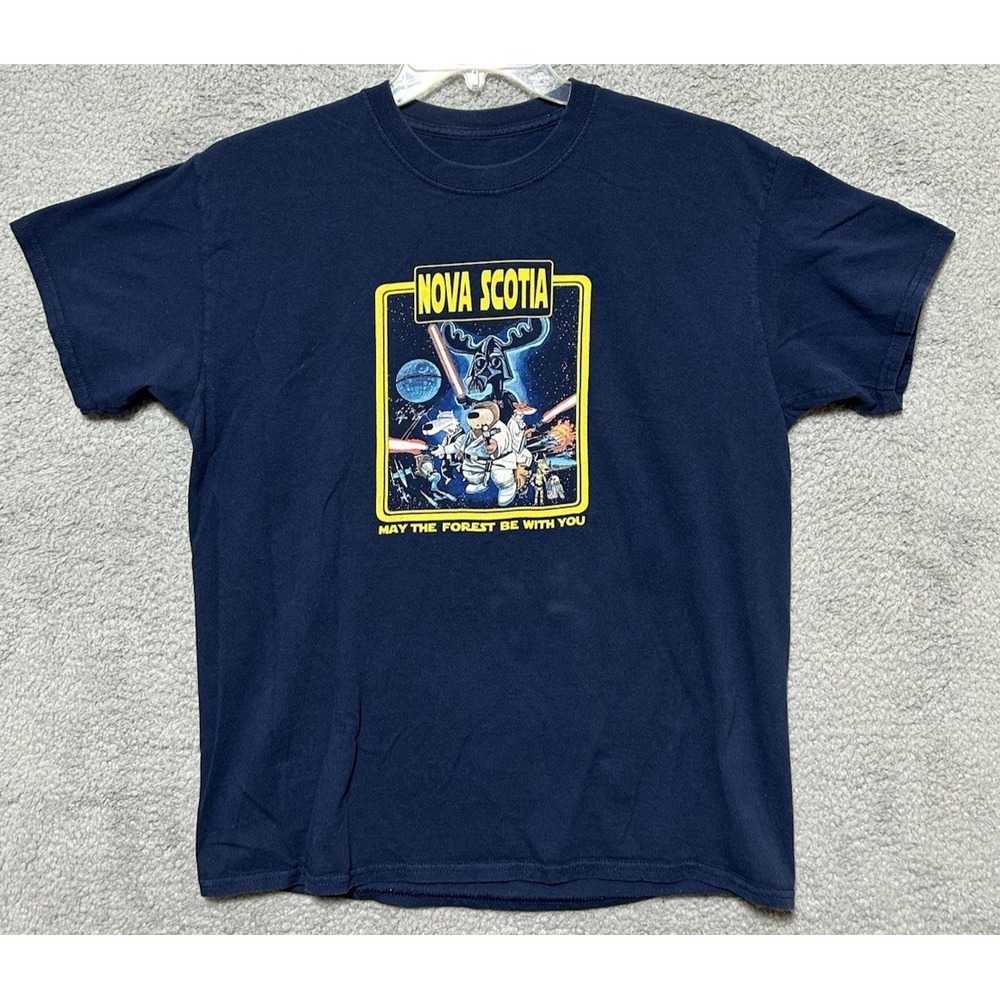 Novia‎ Scotia Canada Shirt "May The Forest Be With You" Star Wars Movie Theme